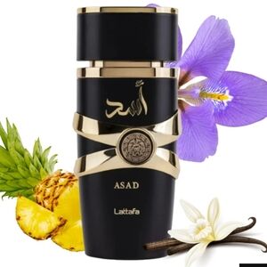 Lattafa Asad Calogne 1.17 Oz Travel Spray